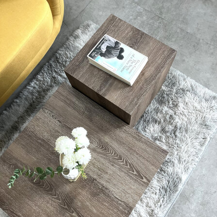 โต๊ะข้างอเนกประสงค์ PRACTIKA TIMBER ST สีน้ำตาล_5